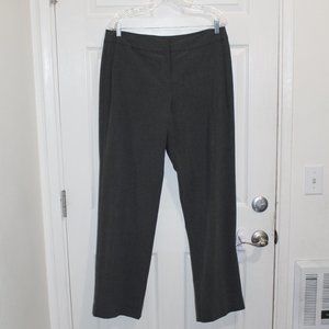 J. Jill Stretch Grey Wide Leg trouser pants